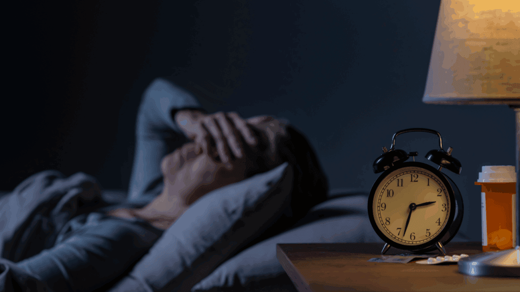 更年期症狀包含盜汗、潮熱，也會影響睡眠品質。